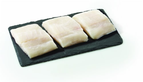 Wild Caught Fresh Halibut Fillet Perspective: front