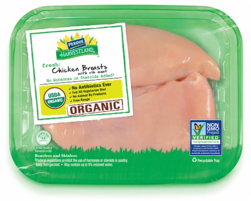 Just Bare Chicken Tenderloins, Boneless, Skinless 14 Oz, Organic & Natural