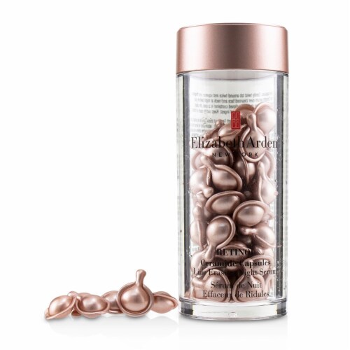 Elizabeth Arden Ceramide Retinol Capsules  Line Erasing Night Serum 60 Caps Perspective: front