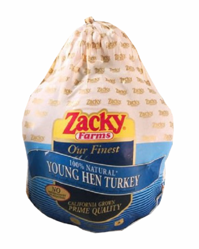 Zacky Farms Hen with Gravy Baster Fresh Turkey (10-16 lb) Perspective: front