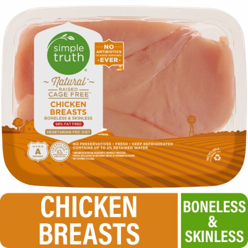 Simple Truth Natural Chicken Breasts Perspective: front