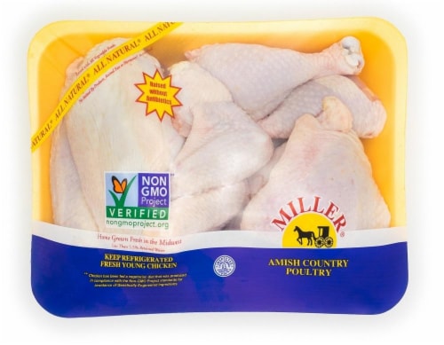 Miller Amish Chicken Drumsticks Perspective: front
