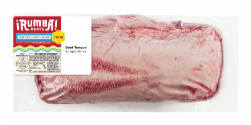 Beef Tongue (Lengua de Res) Perspective: front