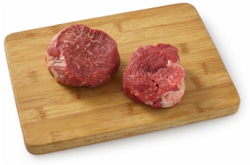 Beef Choice Tenderloin Steak Perspective: front