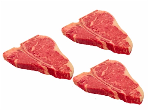 Beef Choice T-Bone Steak Family Pack Perspective: front