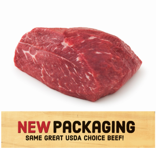 Beef Choice Round Sirloin Tip Roast (1 Roast) Perspective: front