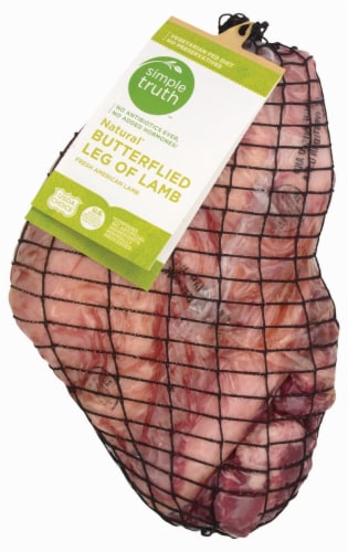 Simple Truth™ Natural Butterflied Leg of Lamb Perspective: front