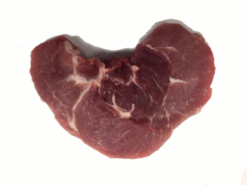 Moist & Tender Pork Boneless Sirloin Chops Value Pack (About 8 Chops per Pack) Perspective: front