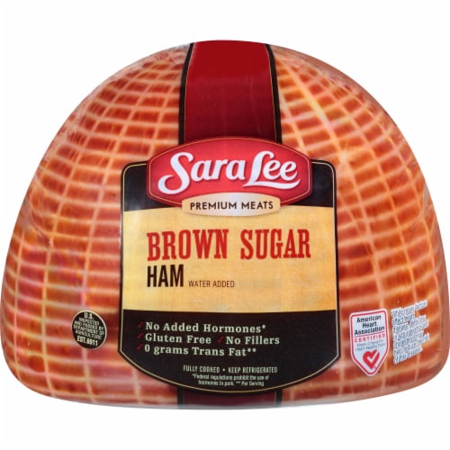Sara Lee Brown Sugar Ham Fresh Sliced Deli Meat Perspective: front