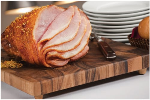 Spiral Sliced Ham Fresh Sliced Deli Meat Perspective: front
