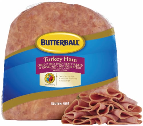 Butterball Honey Roasted Turkey Breast Fresh Sliced Deli Meat Perspective: front