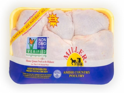 Miller Poultry Whole Cut-Up Fresh Chicken Perspective: front