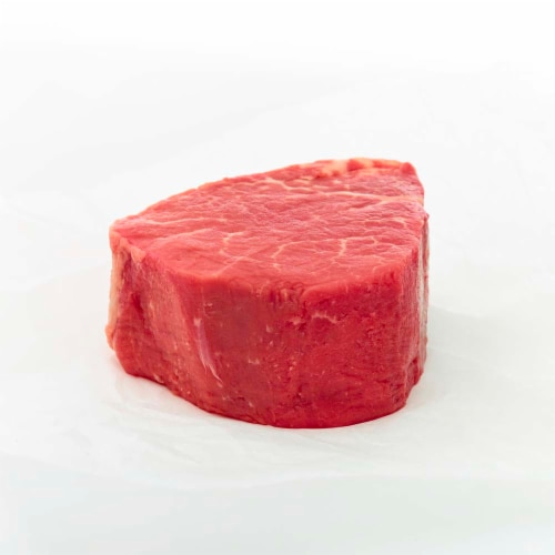 Cut Tenderloin Steak Perspective: front