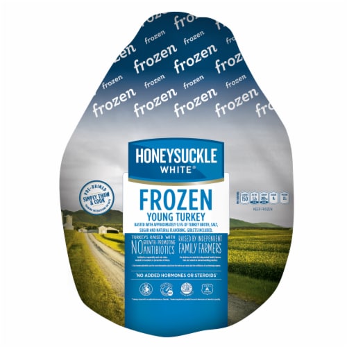 Honeysuckle White® Frozen Young Turkey Perspective: front