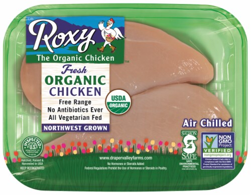ROXY Organic Fresh Chicken Breast Perspective: front