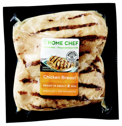 Home Chef Sous Vide Chicken Breast Perspective: front