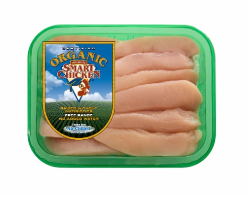 Smart Chicken Organic Skinless Fresh Chicken Tenders Perspective: front