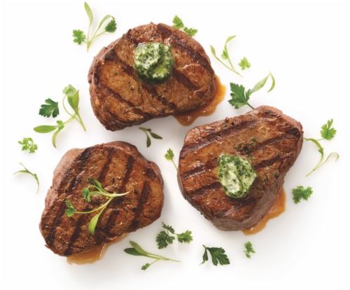 Grass Fed Beef Tenderloin Filet Perspective: front