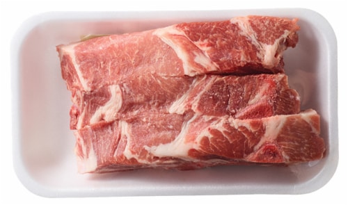 Bone-In Pork Country Style Ribs (about 3 per pack) Perspective: front