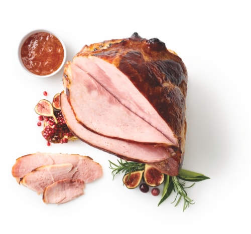 Ham Bone-In Shank Portion Perspective: front