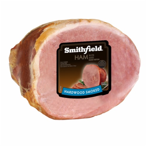 Smithfield Bone-In Hardwood Smoked Ham Foreshank Portions Perspective: front