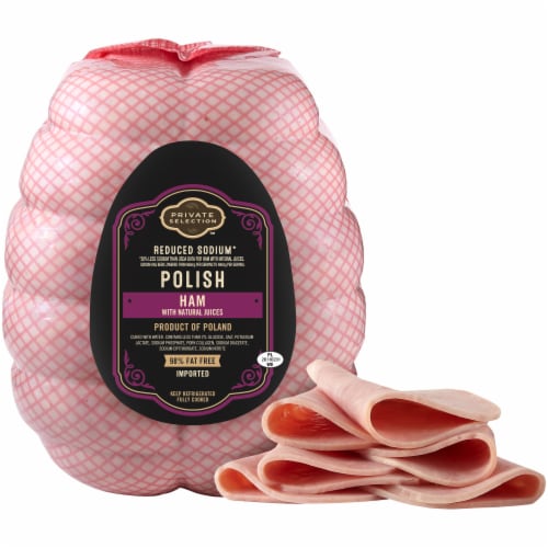 Private Selection™ Imported Polish Ham Fresh Sliced Deli Meat Perspective: front