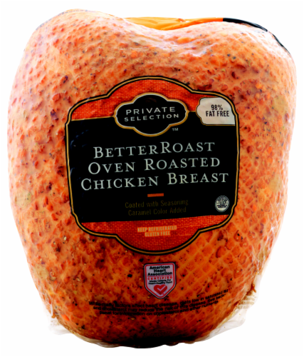 Private Selection™ Grab & Go  Butter Roast Chicken Breast Fresh Sliced Deli Meat Perspective: front