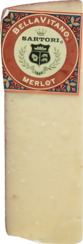 Satori Bellavitano Merlot Wine Cheese Perspective: front