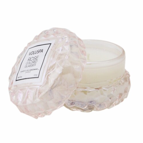 Voluspa Macaron Candle  Rose Colored Glasses 51g/1.8oz Perspective: front