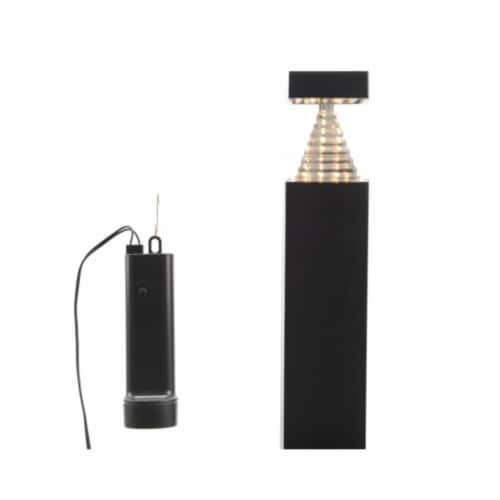 Northlight Seasonal 31532634 Warm White LED Durawise Battery Operated Outdoor Garden Light St Perspective: front