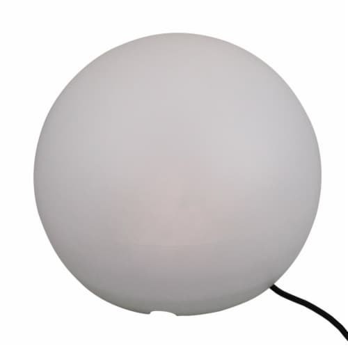 Northlight Seasonal 31367408 11.75 in. Lighted Color Changing Outdoor Patio Ball Decoration w Perspective: front