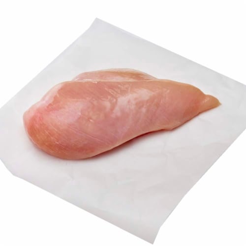 Hand Trimmed Boneless Skinless Fresh Chicken Breast Perspective: front