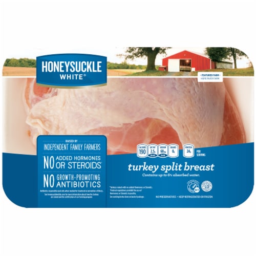 Honeysuckle White® Turkey Split Breast Perspective: front