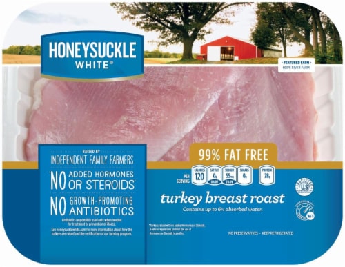 Honeysuckle Fresh Turkey Breast Chops Perspective: front