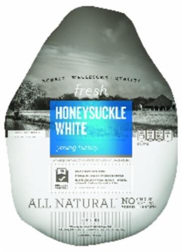 Honeysuckle Natural Fresh Turkey 24-30 Pounds Perspective: front