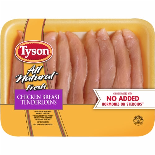 Dillons Food Stores Tyson All Natural Fresh Boneless Skinless Chicken Breast Tenderloins 1 Lb