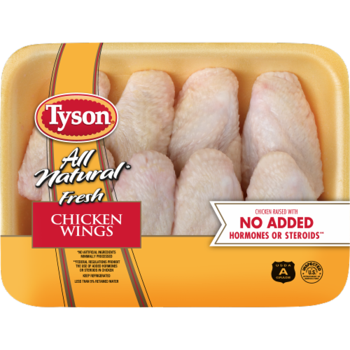Tyson All Natural Fresh Chicken Wings Perspective: front