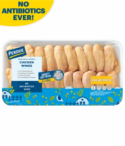 PERDUE® Fresh Chicken Wings Value Pack Perspective: front