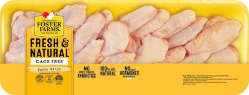 Foster Farms All Natural Fresh Chicken Wings Perspective: front