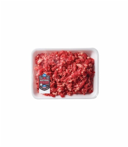 Diced Beef Taco Meat Perspective: front
