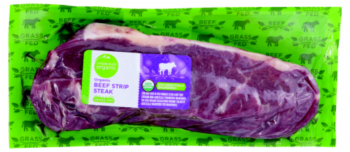 Simple Truth Organic™ Grass Fed Beef Strip Steak Perspective: front