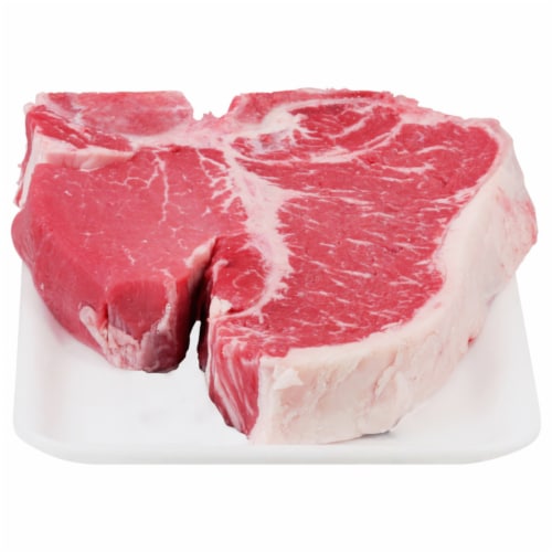 Beef Choice Black Angus Porterhouse Steak (1 Steak) Perspective: front