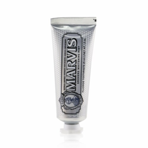 Marvis Smokers Whitening Mint Toothpaste (Travel Size) 25ml/1.29oz Perspective: front