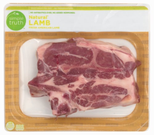 Simple Truth™ Natural Lamb Shoulder Country Style Ribs Perspective: front