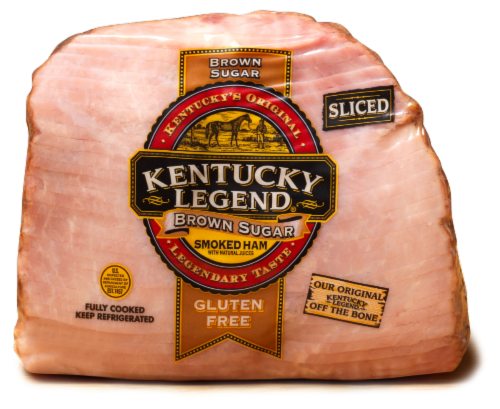 Kentucky Legend Quarter Sliced Brown Sugar Ham Limit 1 at Sale Price Perspective: front