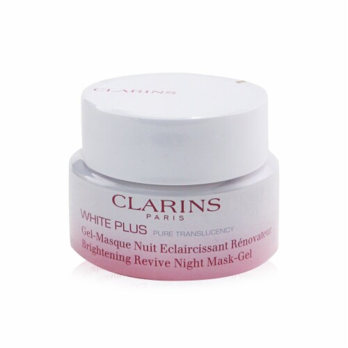 Clarins White Plus Pure Translucency Brightening Revive Night MaskGel 50ml/1.7oz Perspective: front