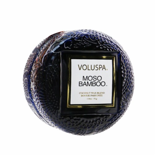 Voluspa Macaron Candle  Moso Bamboo 51g/1.8oz Perspective: front