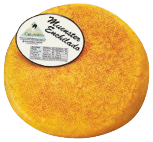Queso Campesino Muenster Enchilado Perspective: front