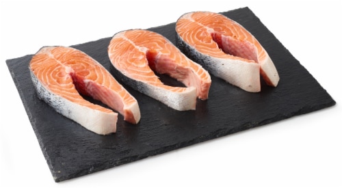 Atlantic Salmon Farm Raised (sustainably sourced) Perspective: front