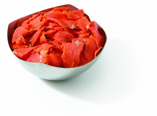 Salmon Smoked Nova Lox Trimmings (Service Counter) Perspective: front